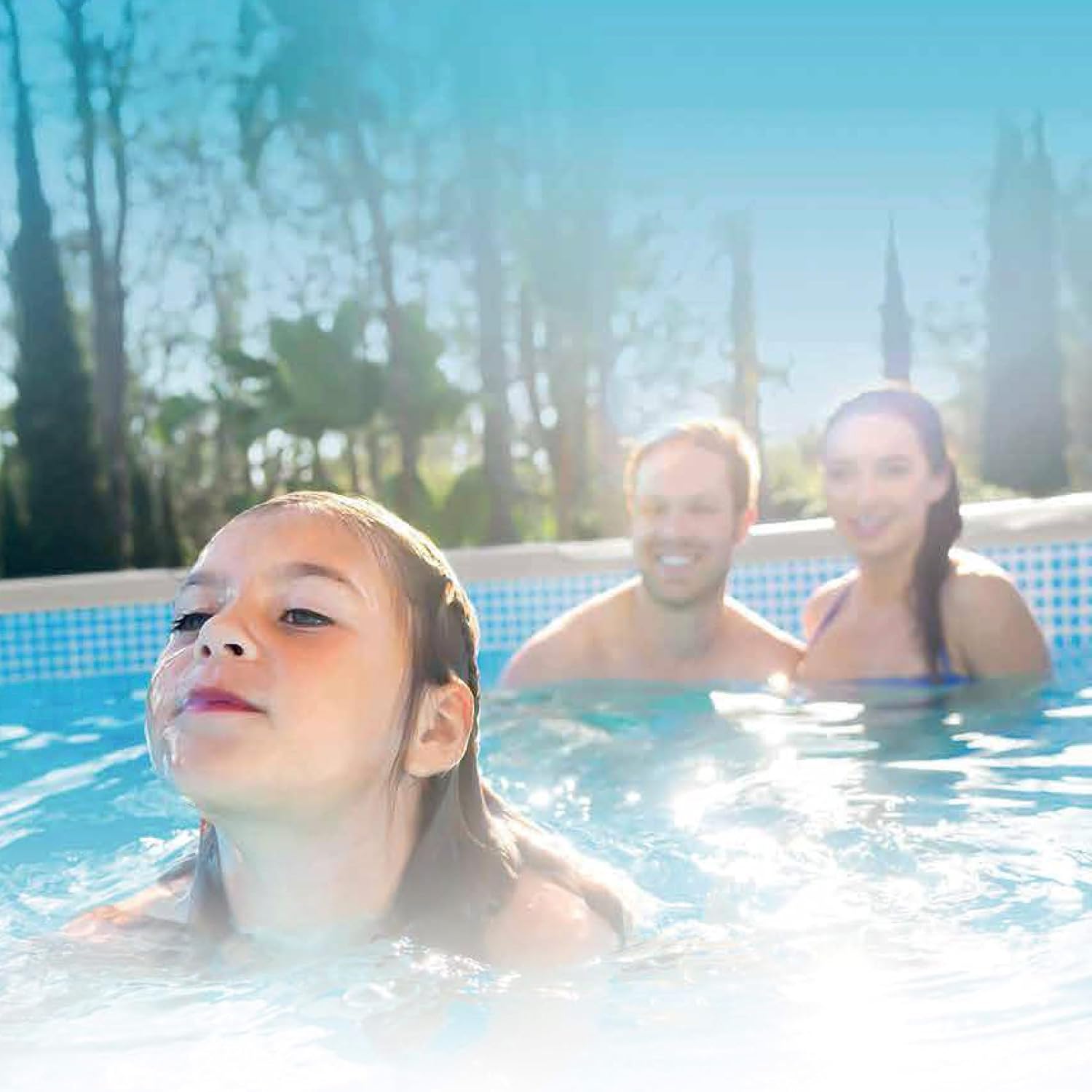 Intex Prism Frame Premium 3,66 m x 76 cm – Piscina Fuoriterra con Pompa Filtro
