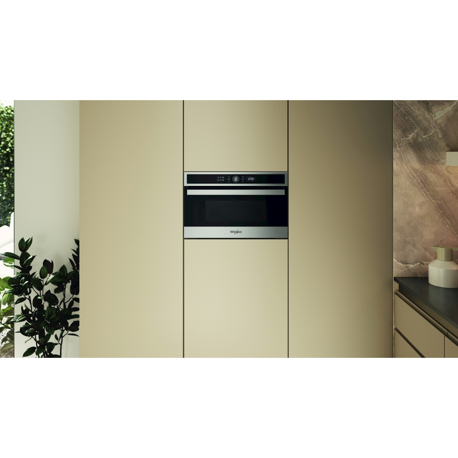 Whirlpool WMD4I4MX - Microonde da Incasso 31L 1000W