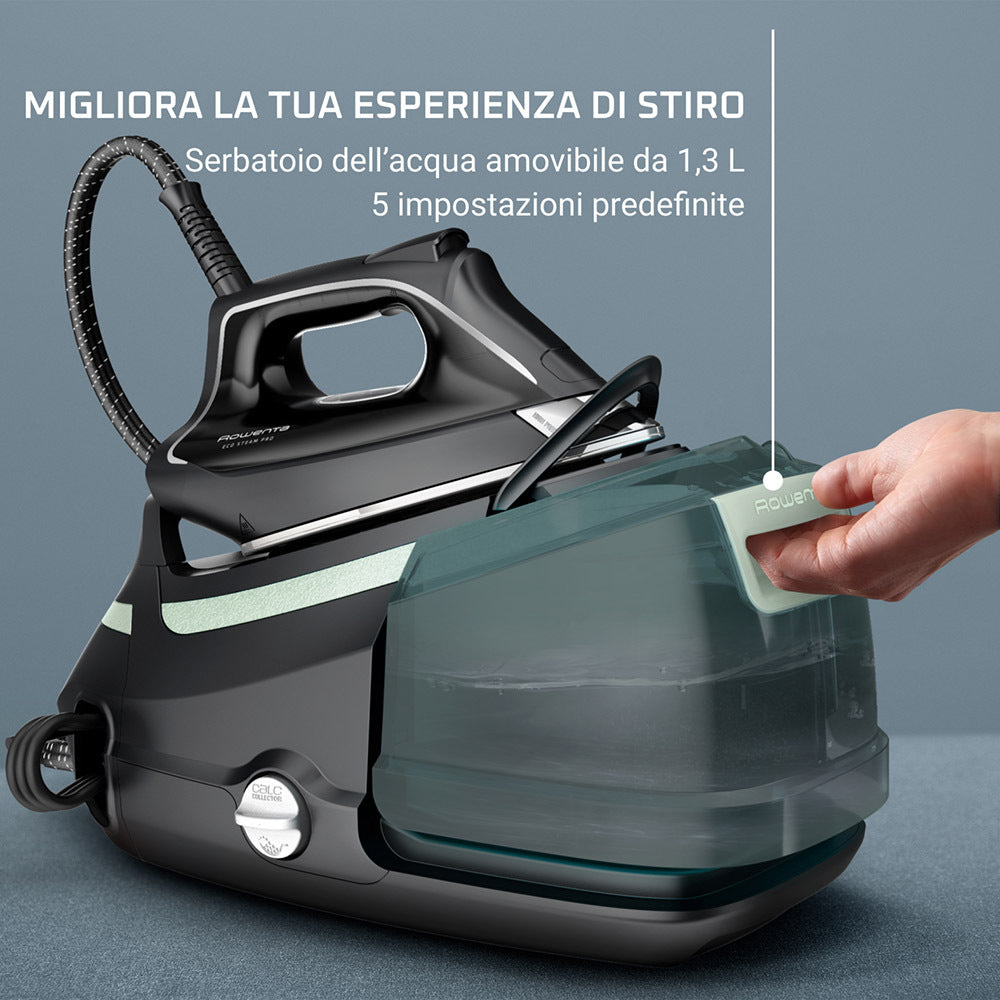 Rowenta DG9621F0 Ferro da Stiro a Caldaia 1,3 L Nero
