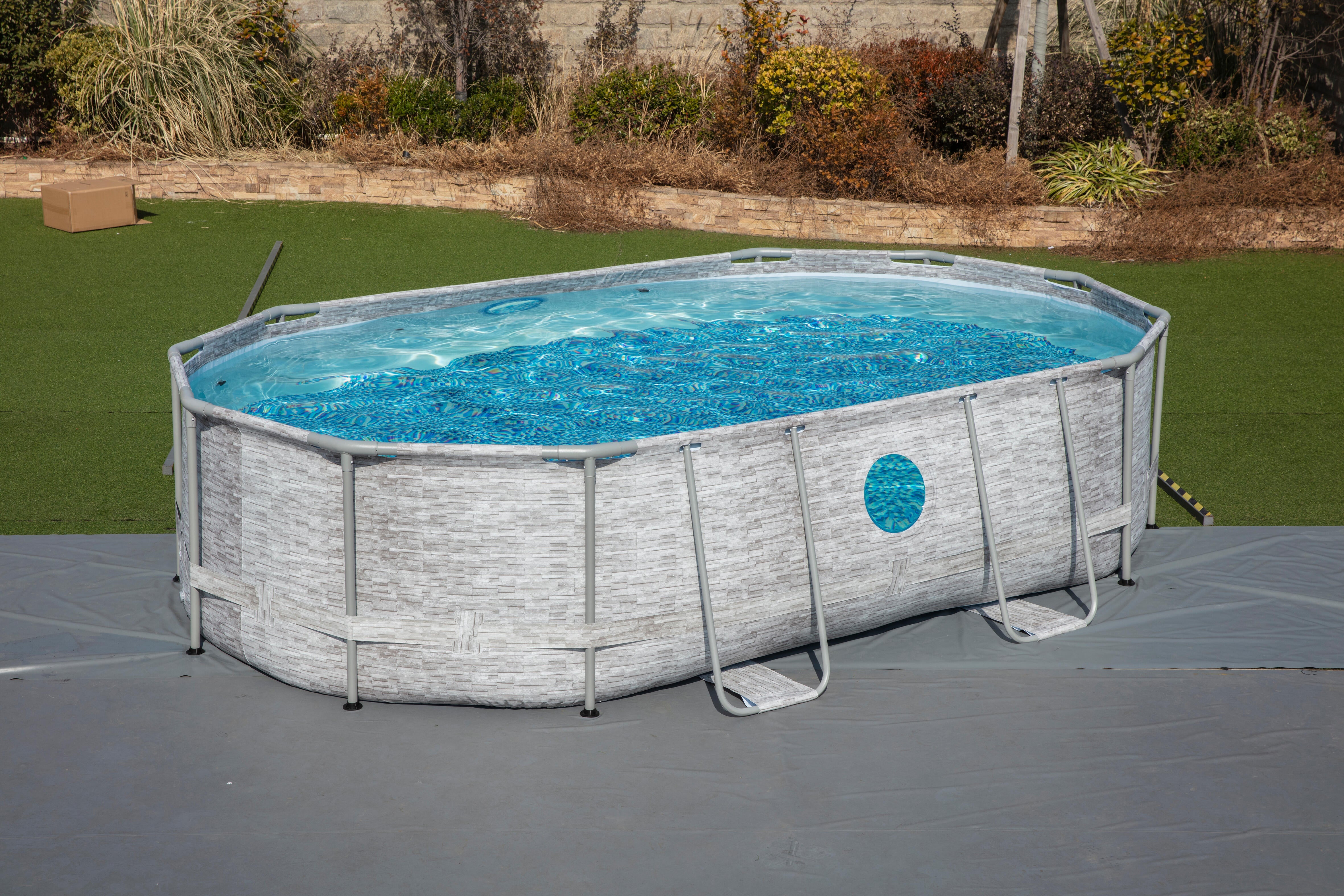 Piscina fuori terra tubolare Bestway Swimvista - 4.88 x 3.05 x 1.07 m